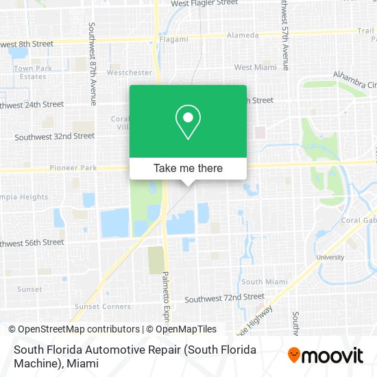 Mapa de South Florida Automotive Repair (South Florida Machine)