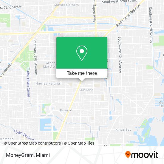 MoneyGram map