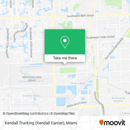 Mapa de Kendall Trucking (Kendall Carrier)