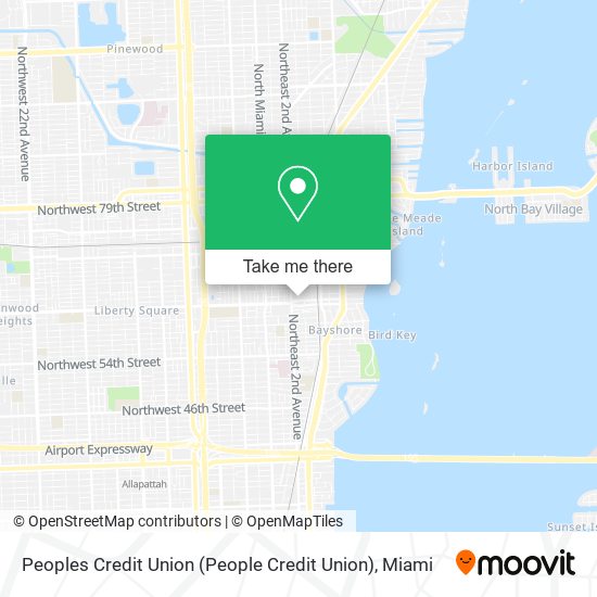 Mapa de Peoples Credit Union (People Credit Union)