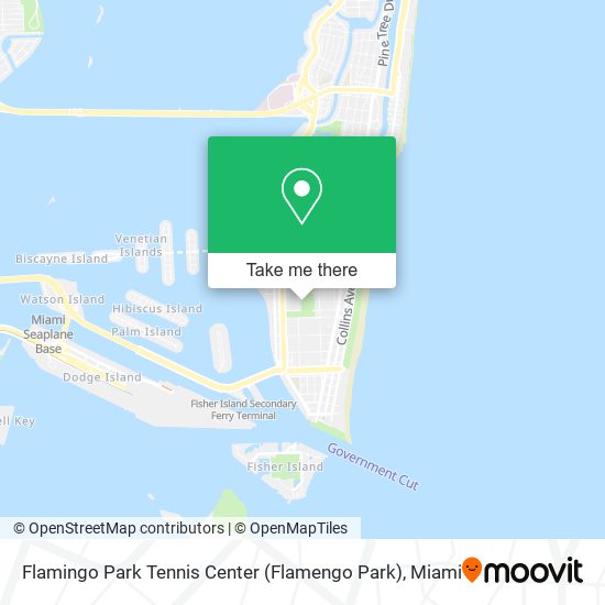 Mapa de Flamingo Park Tennis Center (Flamengo Park)