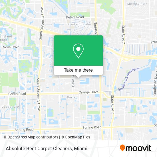 Absolute Best Carpet Cleaners map