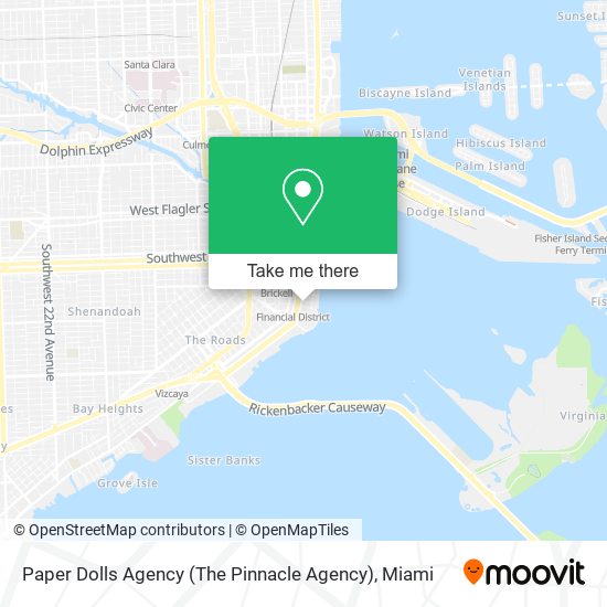 Mapa de Paper Dolls Agency (The Pinnacle Agency)
