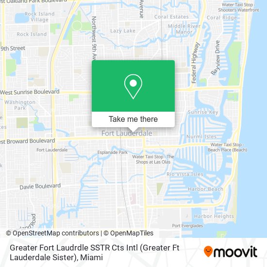 Greater Fort Laudrdle SSTR Cts Intl (Greater Ft Lauderdale Sister) map