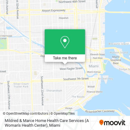 Mapa de Mildred & Marce Home Health Care Services (A Woman's Health Center)