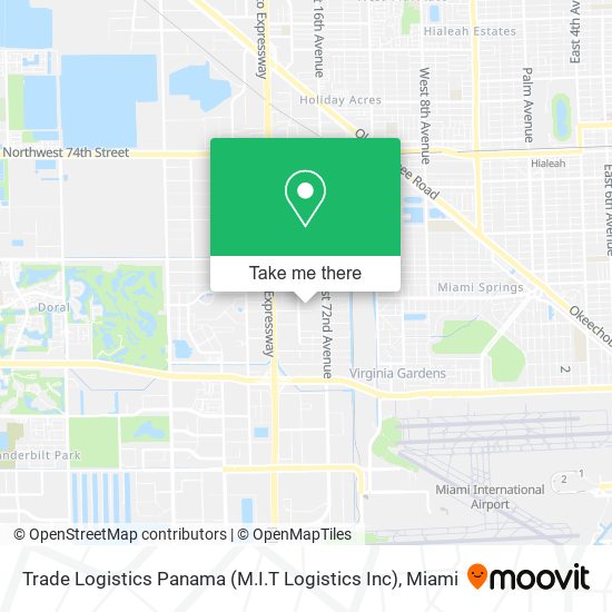 Trade Logistics Panama (M.I.T Logistics Inc) map