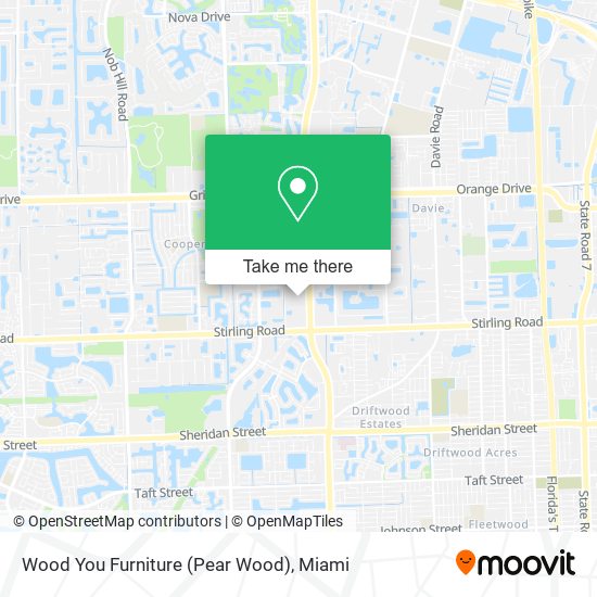 Wood You Furniture (Pear Wood) map