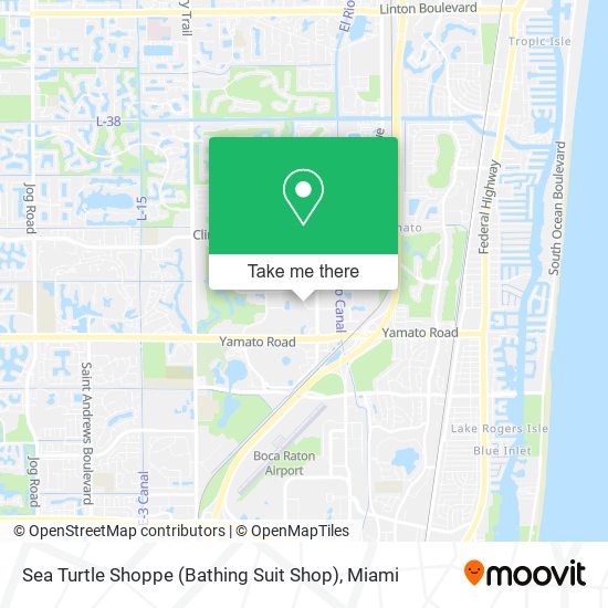 Sea Turtle Shoppe (Bathing Suit Shop) map