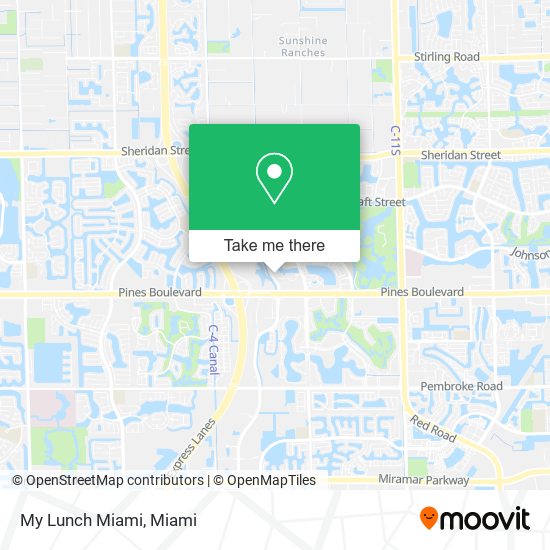 Mapa de My Lunch Miami