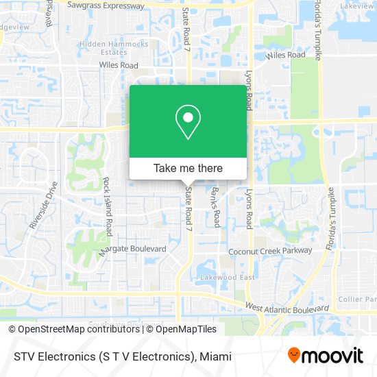 STV Electronics (S T V Electronics) map