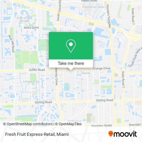 Fresh Fruit Express-Retail map