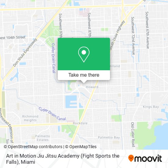 Mapa de Art in Motion Jiu Jitsu Academy (Fight Sports the Falls)
