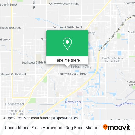 Unconditional Fresh Homemade Dog Food map