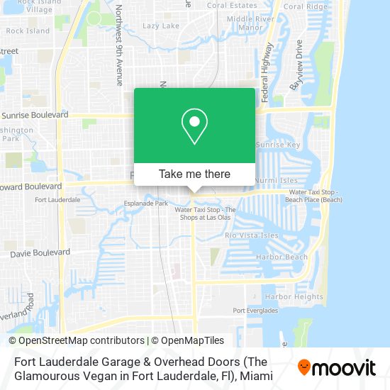 Fort Lauderdale Garage & Overhead Doors (The Glamourous Vegan in Fort Lauderdale, Fl) map
