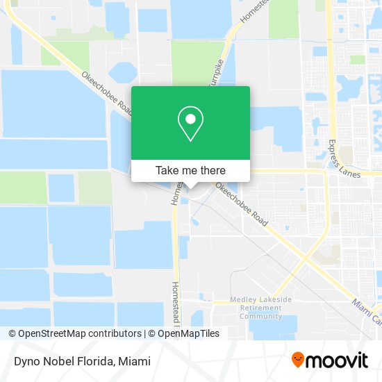 Dyno Nobel Florida map