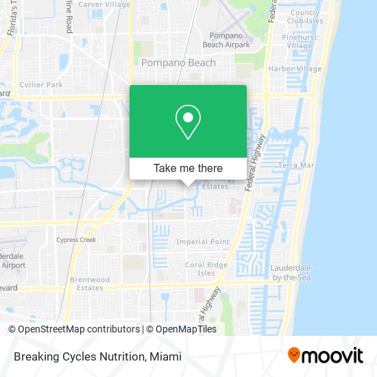 Breaking Cycles Nutrition map