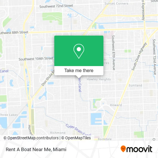 Rent A Boat Near Me map