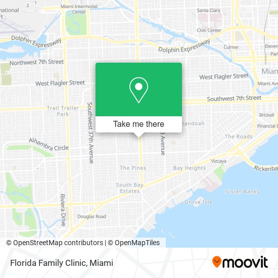 Mapa de Florida Family Clinic