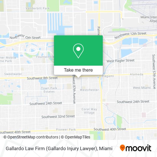 Mapa de Gallardo Law Firm (Gallardo Injury Lawyer)