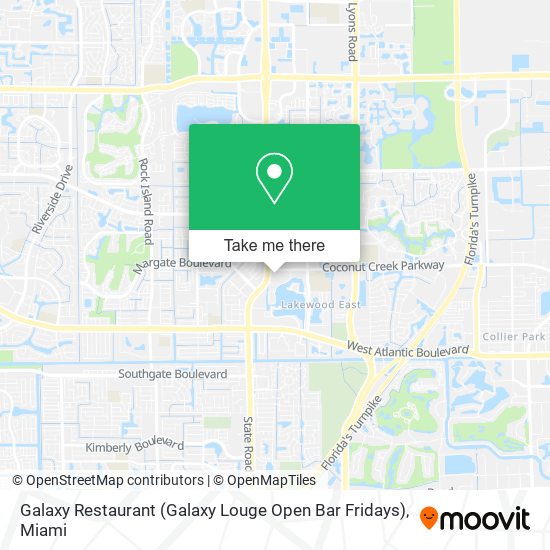 Galaxy Restaurant (Galaxy Louge Open Bar Fridays) map