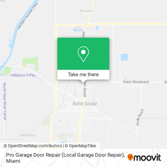 Pro Garage Door Repair map