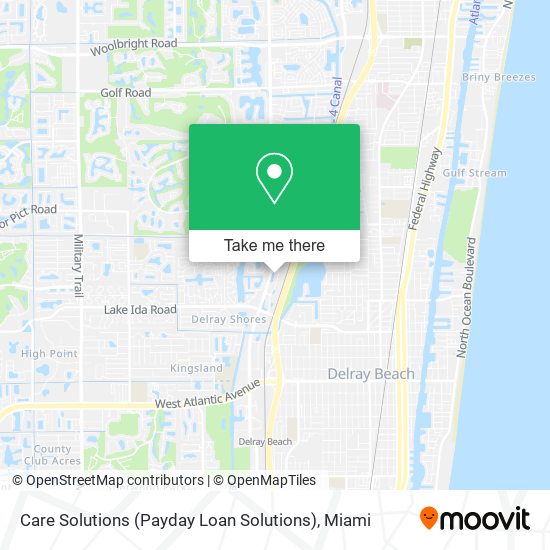 Care Solutions (Payday Loan Solutions) map