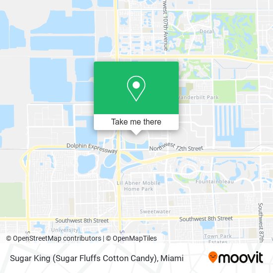 Sugar King (Sugar Fluffs Cotton Candy) map