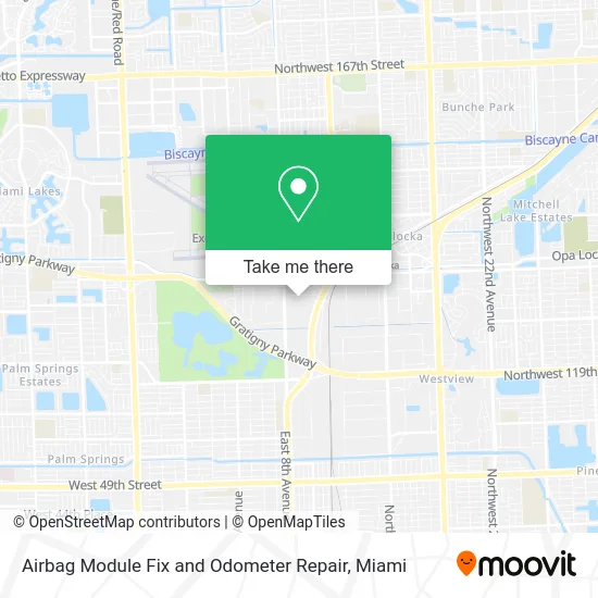 Airbag Module Fix and Odometer Repair map