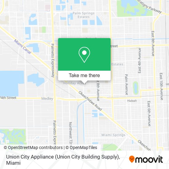 Union City Appliance (Union City Building Supply) map