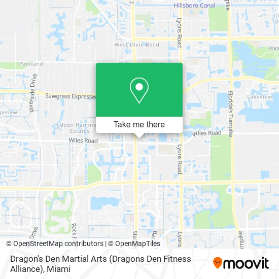 Dragon's Den Martial Arts (Dragons Den Fitness Alliance) map