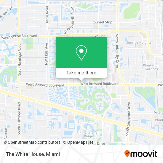 The White House map