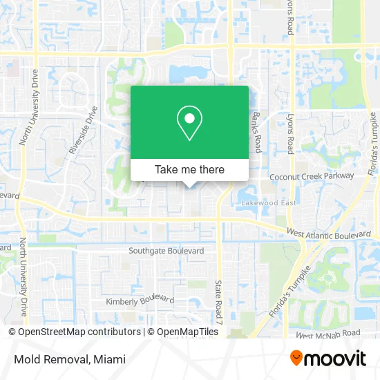Mold Removal map