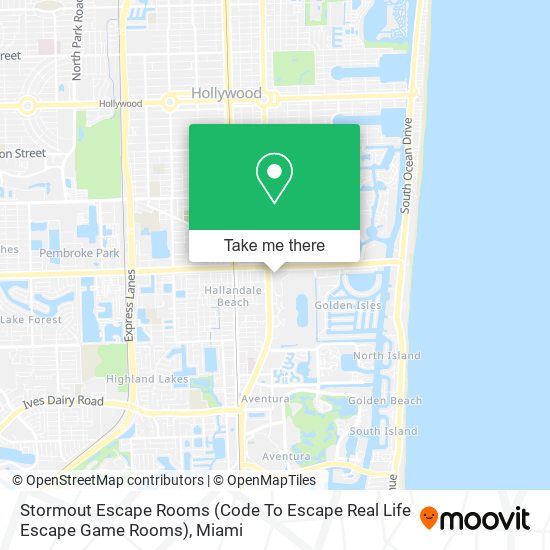 Mapa de Stormout Escape Rooms (Code To Escape Real Life Escape Game Rooms)