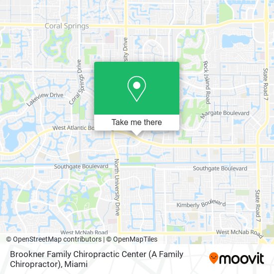 Brookner Family Chiropractic Center (A Family Chiropractor) map