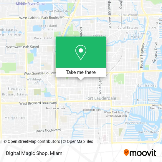 Digital Magic Shop map