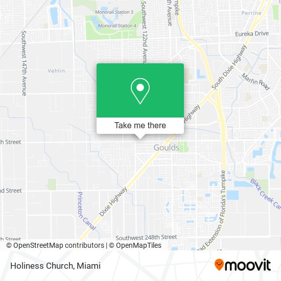 Holiness Church map