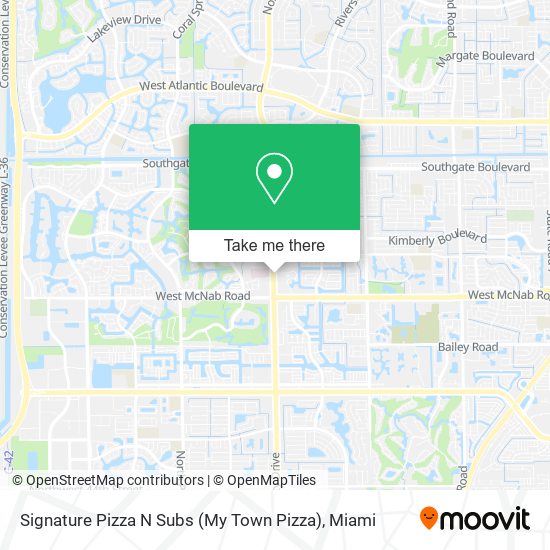 Signature Pizza N Subs (My Town Pizza) map