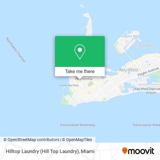 Mapa de Hilltop Laundry (Hill Top Laundry)