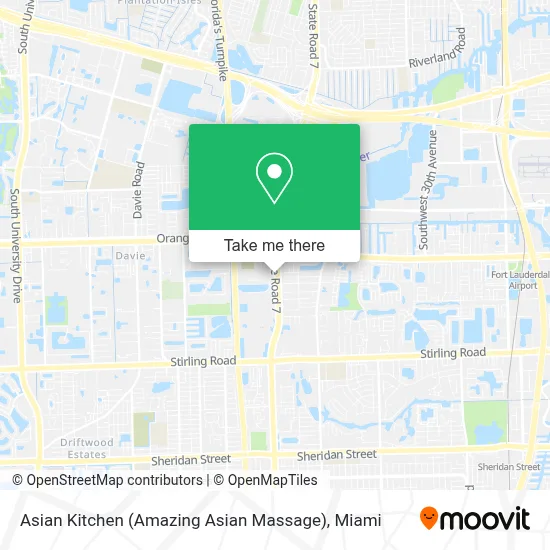 Asian Kitchen (Amazing Asian Massage) map
