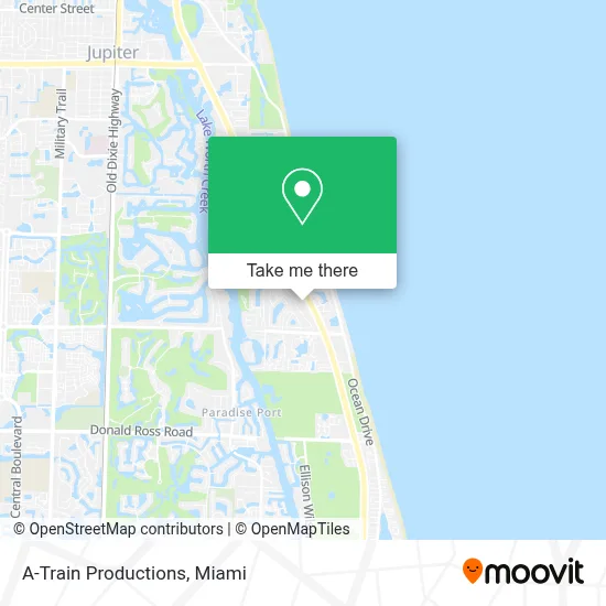 A-Train Productions map