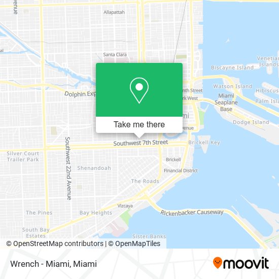 Wrench - Miami map