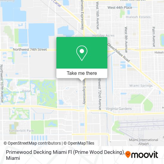 Primewood Decking Miami Fl (Prime Wood Decking) map