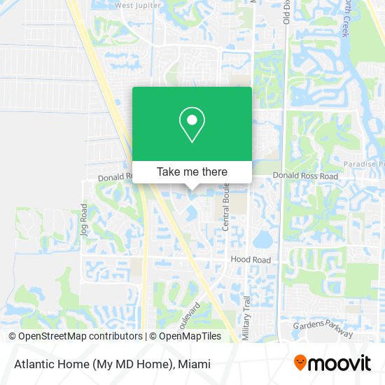Mapa de Atlantic Home (My MD Home)