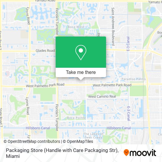Mapa de Packaging Store (Handle with Care Packaging Str)