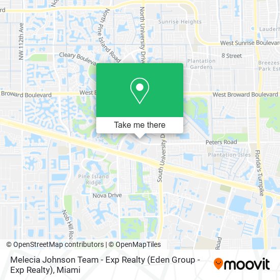 Melecia Johnson Team - Exp Realty (Eden Group - Exp Realty) map