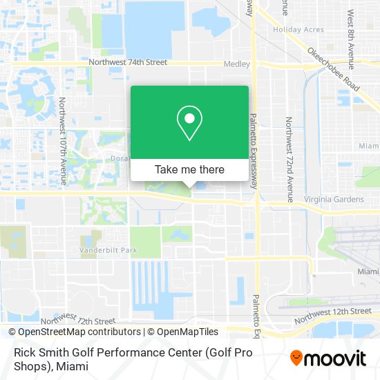 Mapa de Rick Smith Golf Performance Center (Golf Pro Shops)
