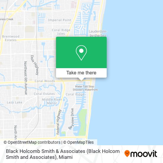 Black Holcomb Smith & Associates (Black Holcom Smith and Associates) map