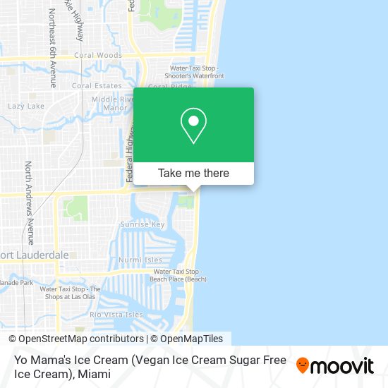 Mapa de Yo Mama's Ice Cream (Vegan Ice Cream Sugar Free Ice Cream)