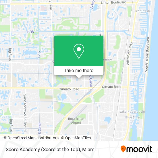 Score Academy (Score at the Top) map