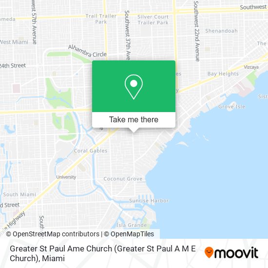 Greater St Paul Ame Church (Greater St Paul A M E Church) map